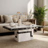 Venice Armani Grey Engineered Marble Coffee Table-2