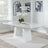 Milan 6 Seater White Marble Dining Table - Sizes Available