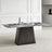Telma 6 Seater Copenhagen White Marble Dining Table - 160cm