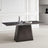 Telma 6 Seater Dark Grey and Black Marble Dining Table - Sizes Available-6