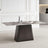 Telma 6 Seater Supreme Grey Marble Dining Table - Sizes Available-6