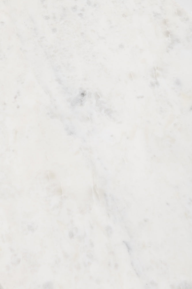 Crossroad Marble Console Table, White Top with Stainless Steel Chrome Frame-5