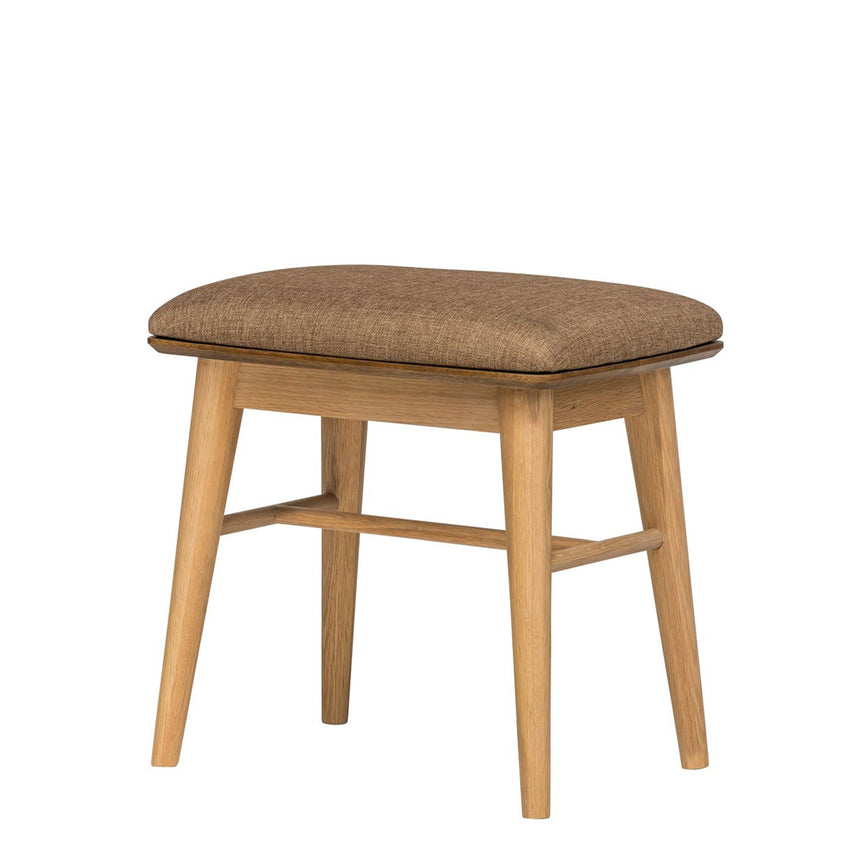 Connecticut Natural Oak Dressing Stool