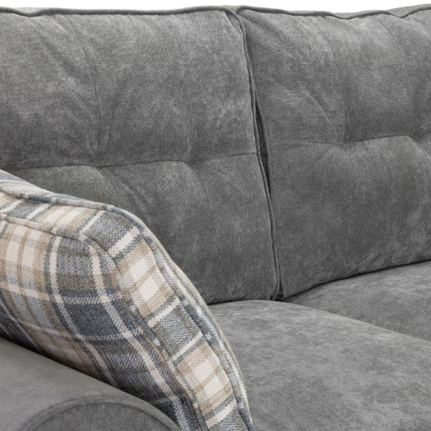 Charme Grey 2 Seater Sofa