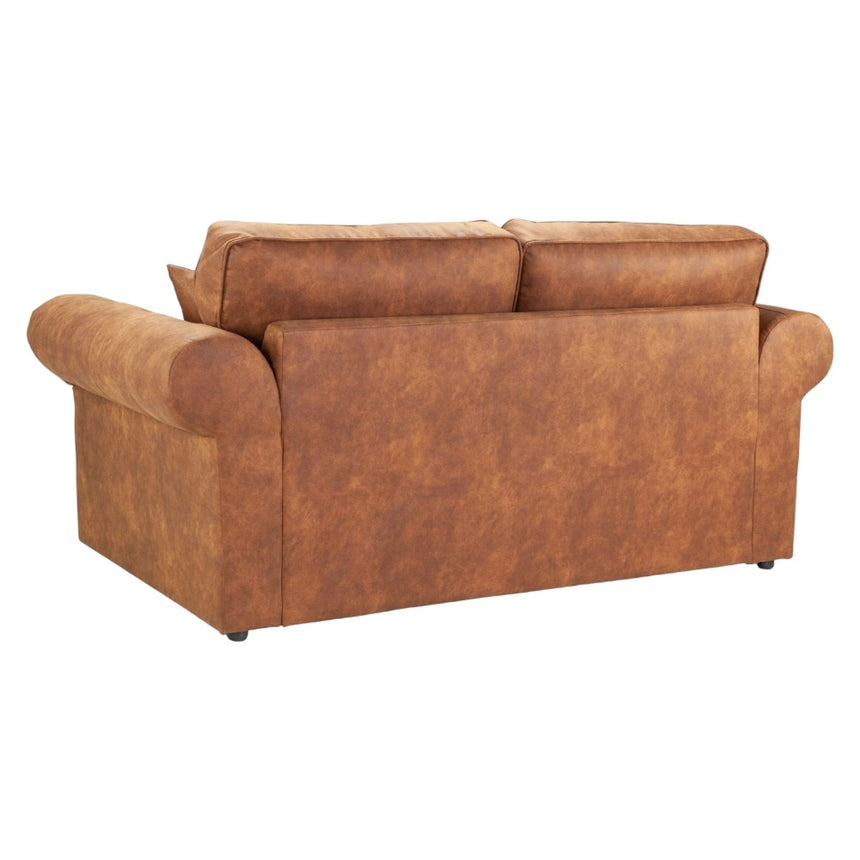 Oakland Tan 2 Seater Sofabed-2