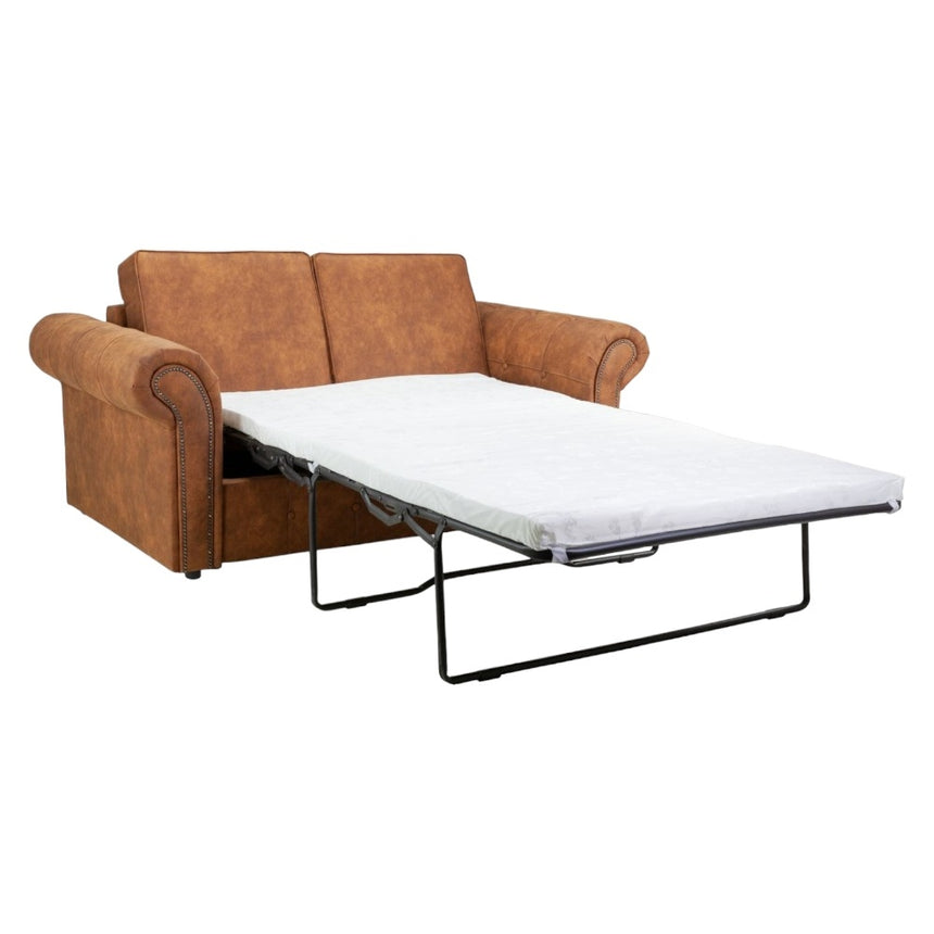 Oakland Tan 2 Seater Sofabed-5