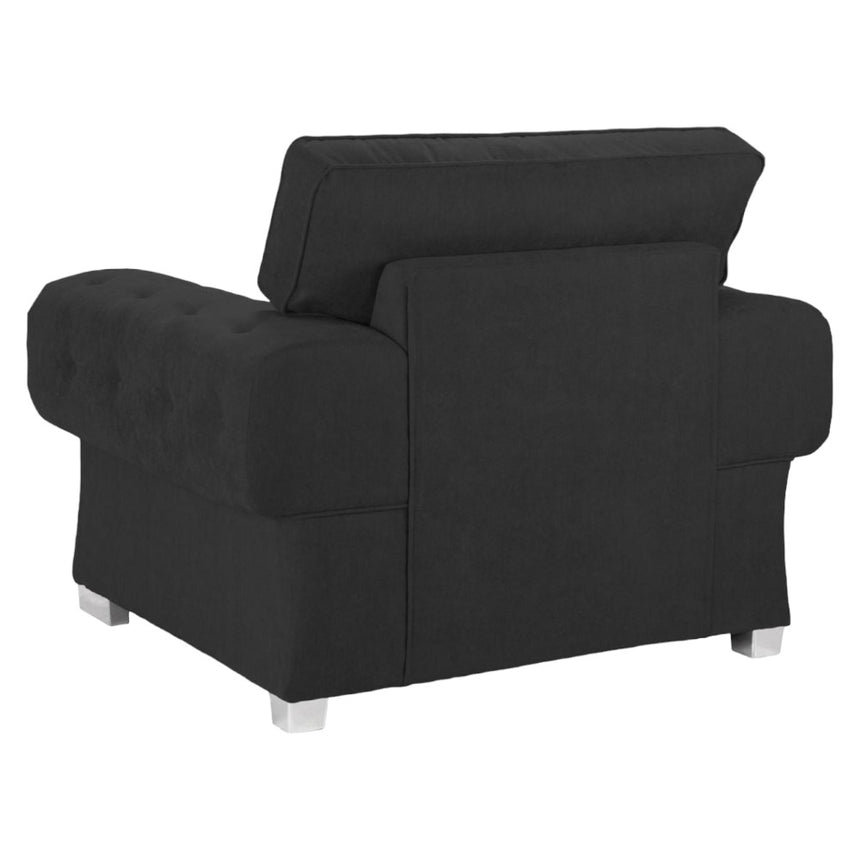 Verona Black Armchair-6