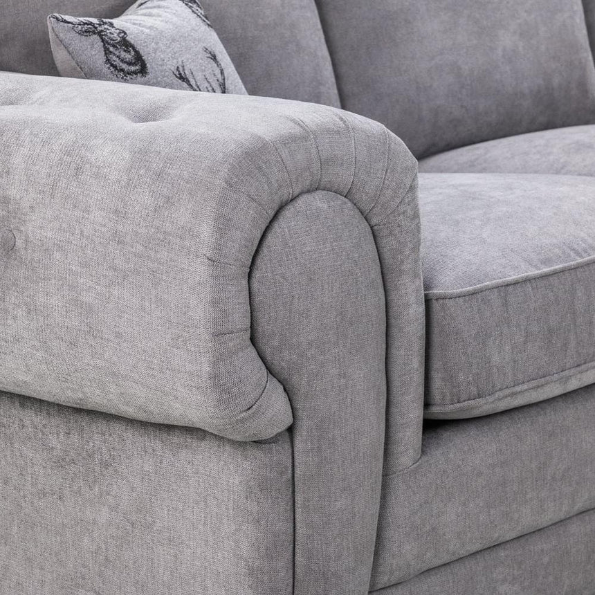Verona Swivel Grey Chair Sofa-2
