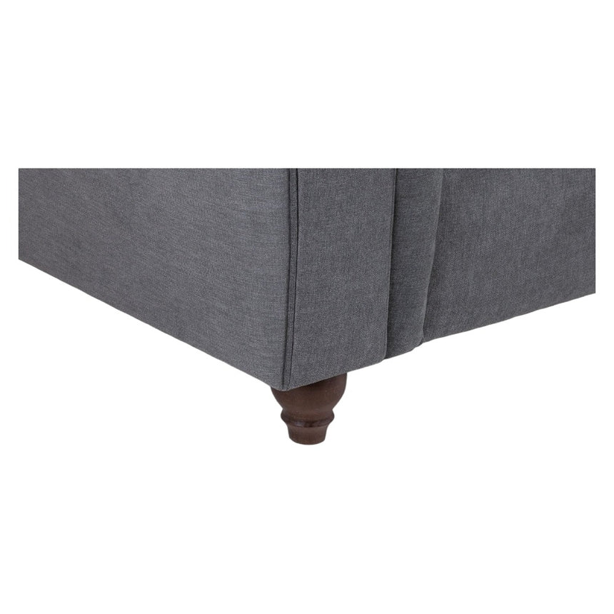 Windsor Fullback Grey Armchair-4