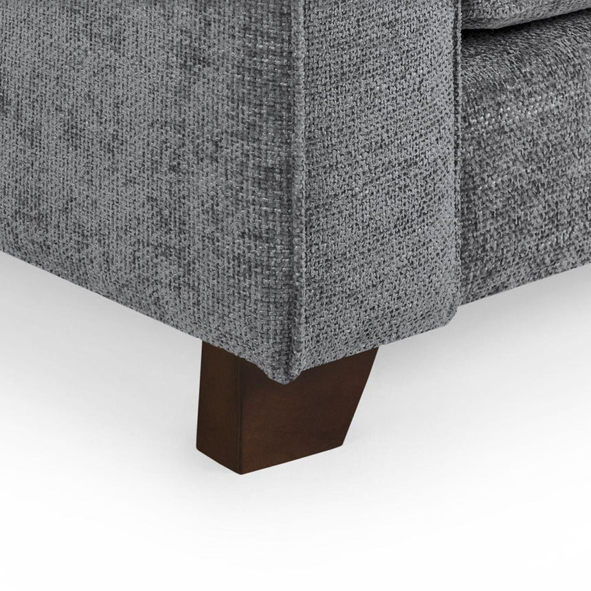 Cirrus Slate Grey Fabric Armchair