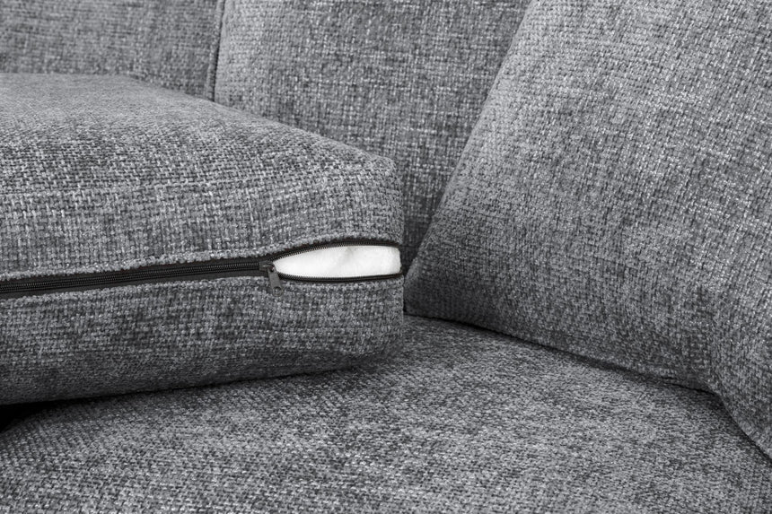 Nebraska Slate Grey Fabric Armchair-5