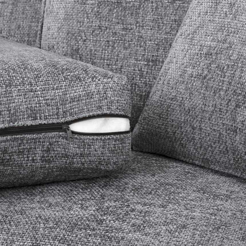 Cirrus Slate Grey Fabric Armchair