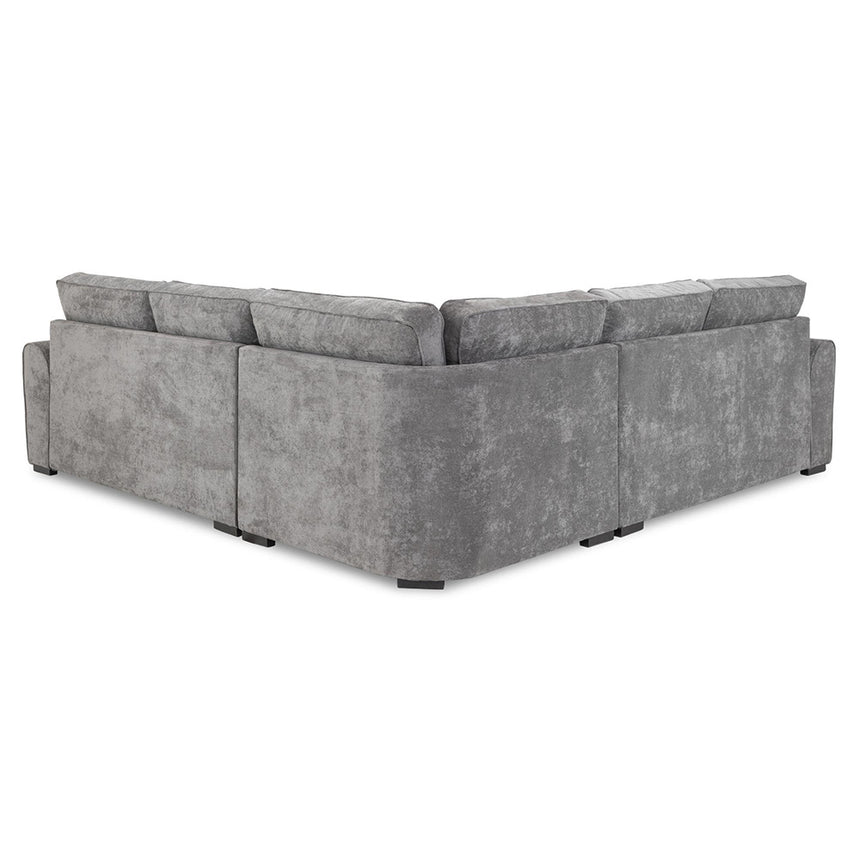 Charme Grey Fabric Large Corner Sofa