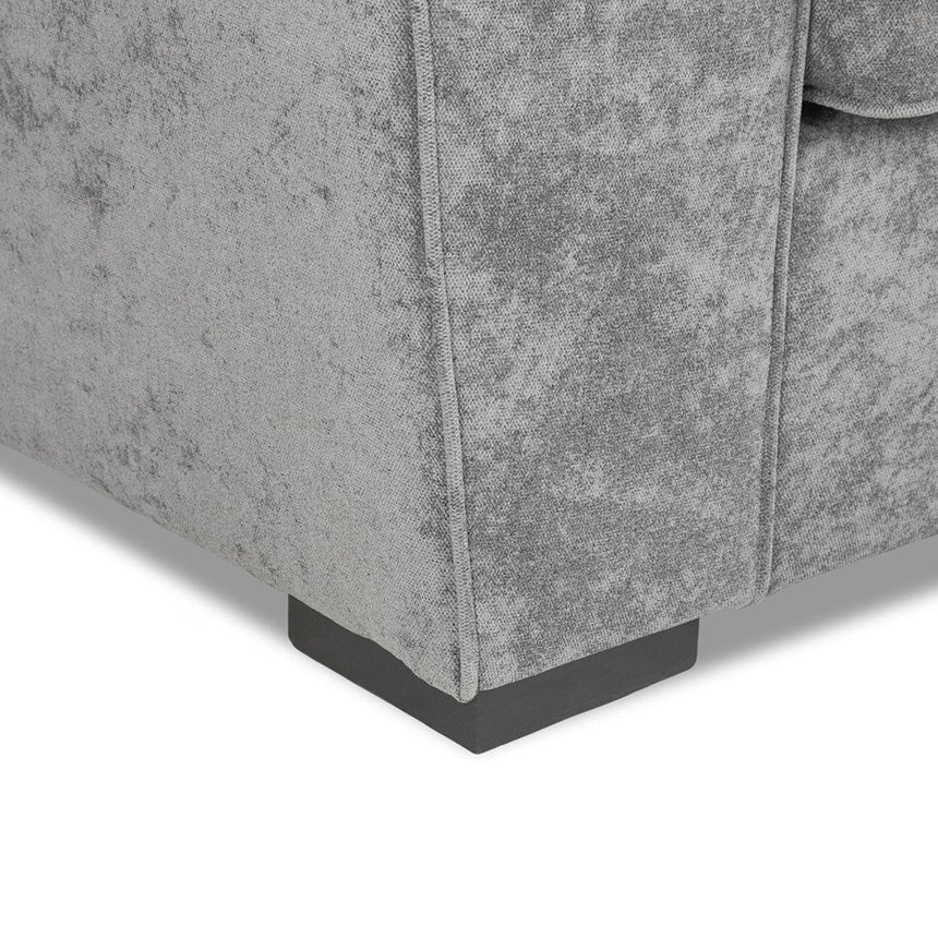 Charme Grey Fabric Large Corner Sofa