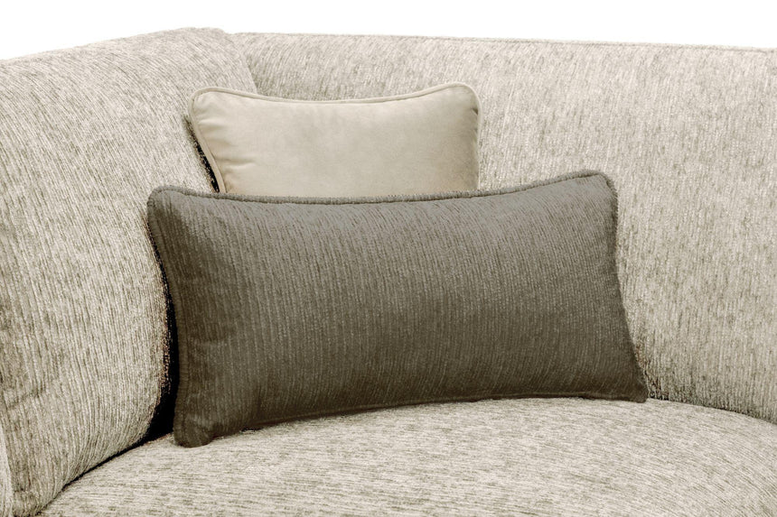 Naples Beige Fabric Armchair-4