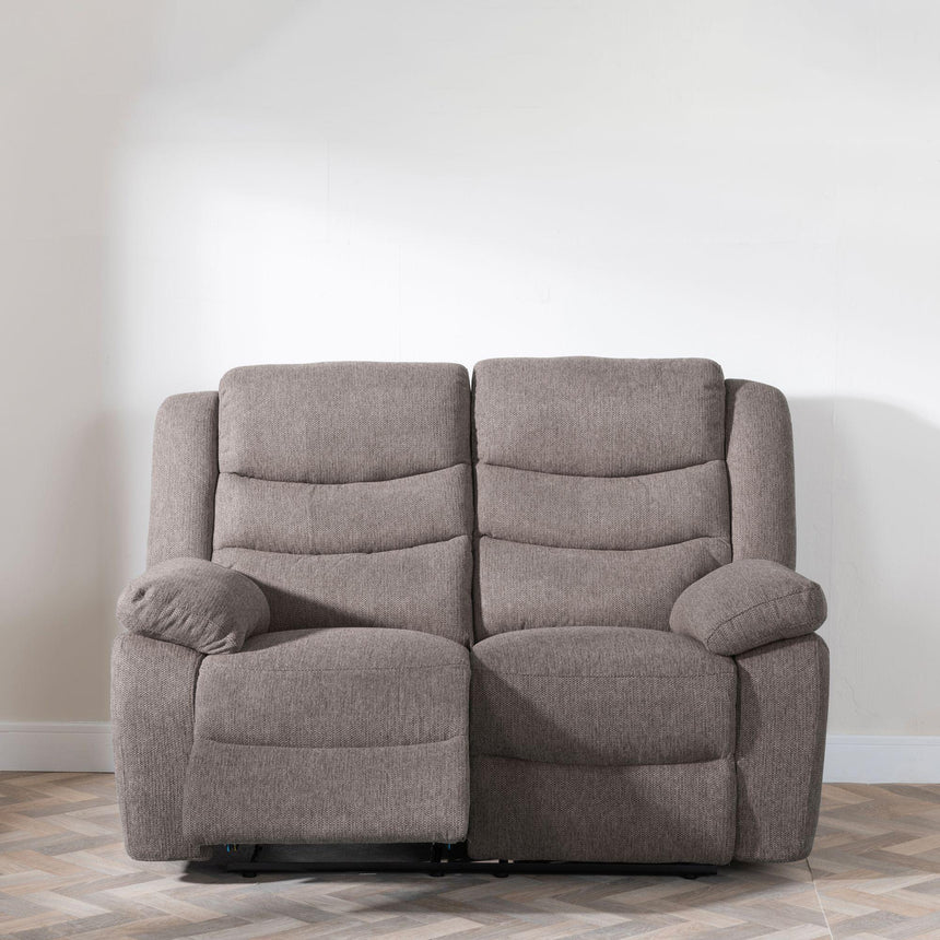 Windsor Brown Fabric Recliner Sofa Set-5
