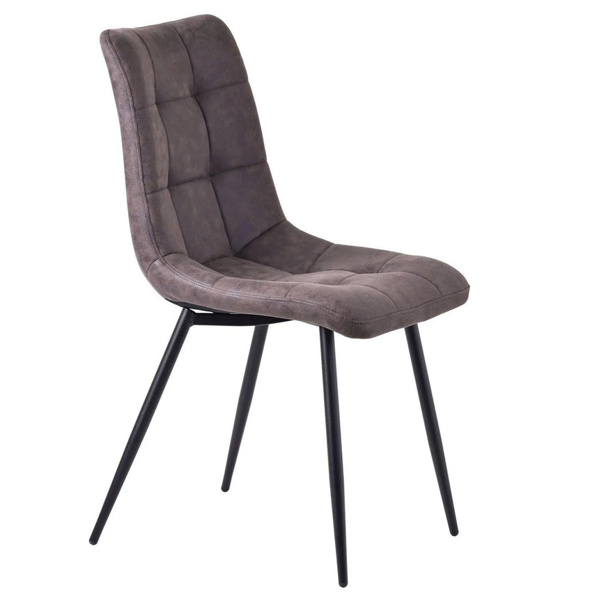 Luxor White Marble Effect Oval Dining Set - Corona Grey Fabric Chairs-15