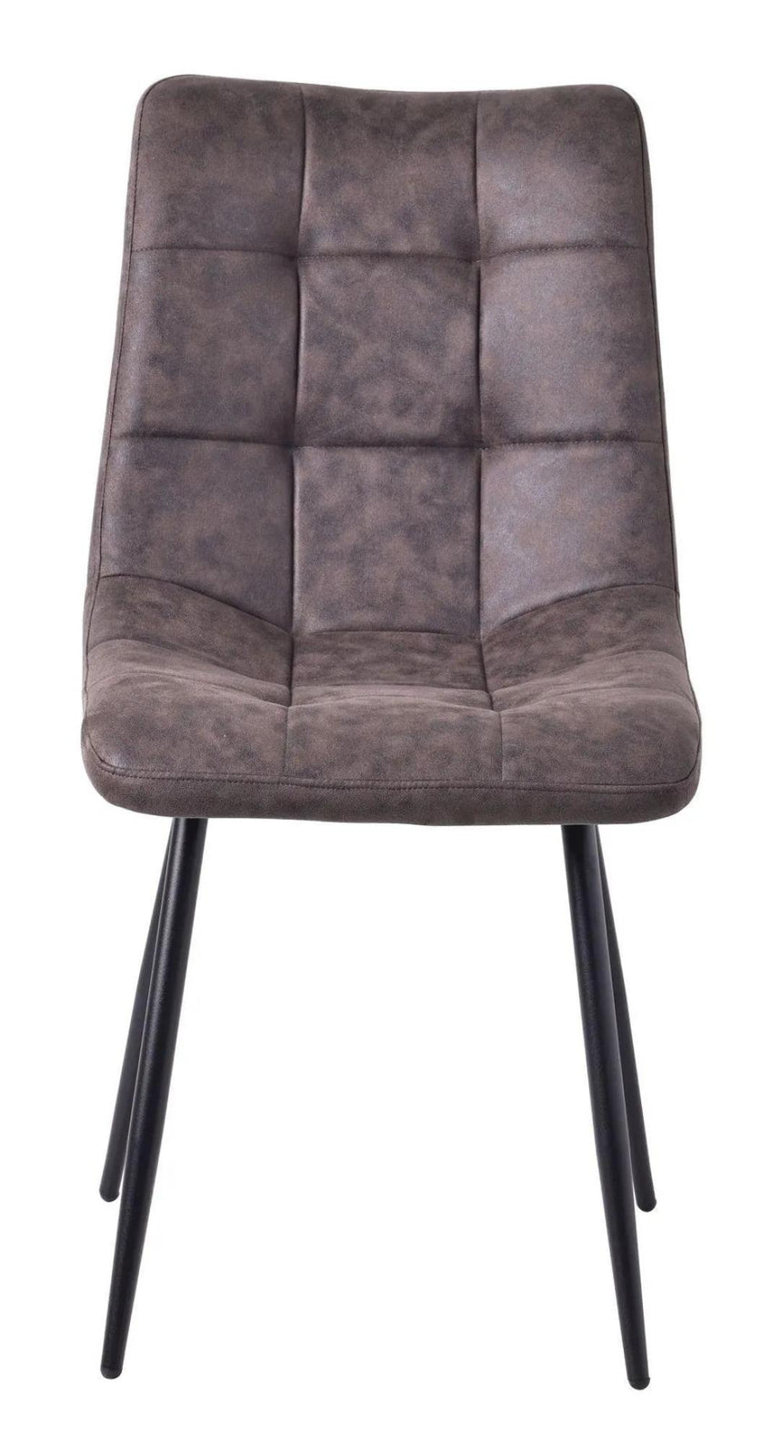 Danetti Dark Grey Ceramic Oval Dining Set with Bronze Pedestal Base - Corona Grey Fabric Dining Chair-14