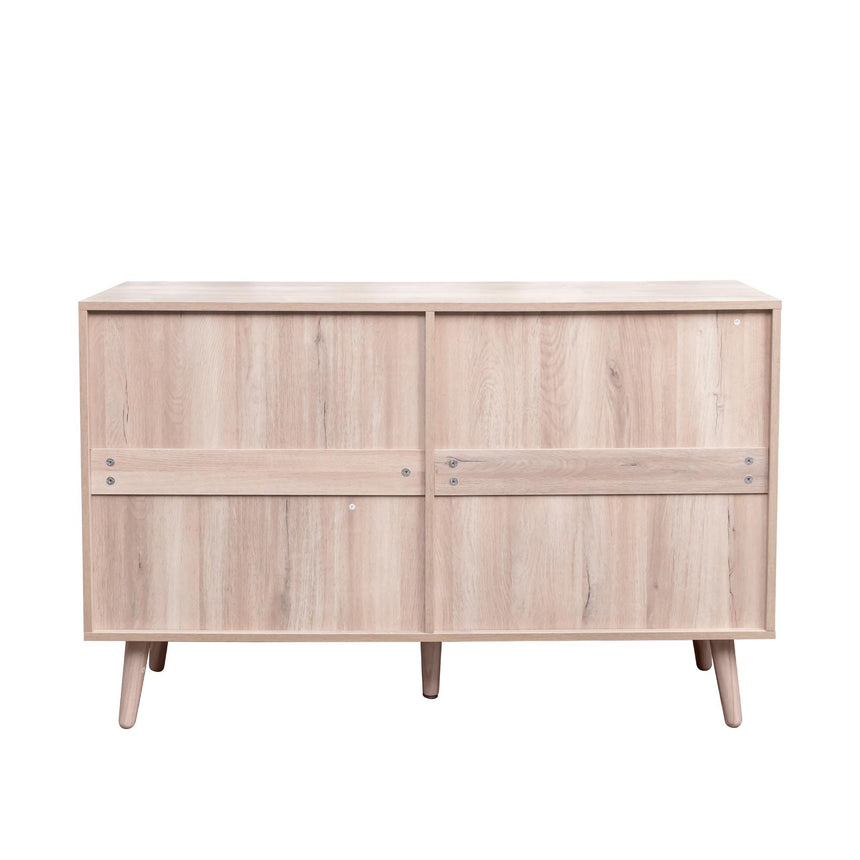 Ferrero Natural and Woven Rattan 6 Drawer Wide Chest-8