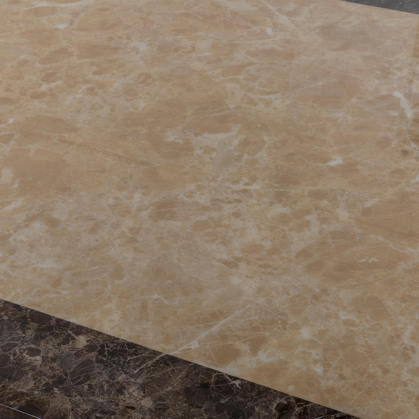 Venice Cream Marble Console Table-6