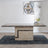 Venice 6 Seater Cream Marble Dining Table - Sizes Available-3