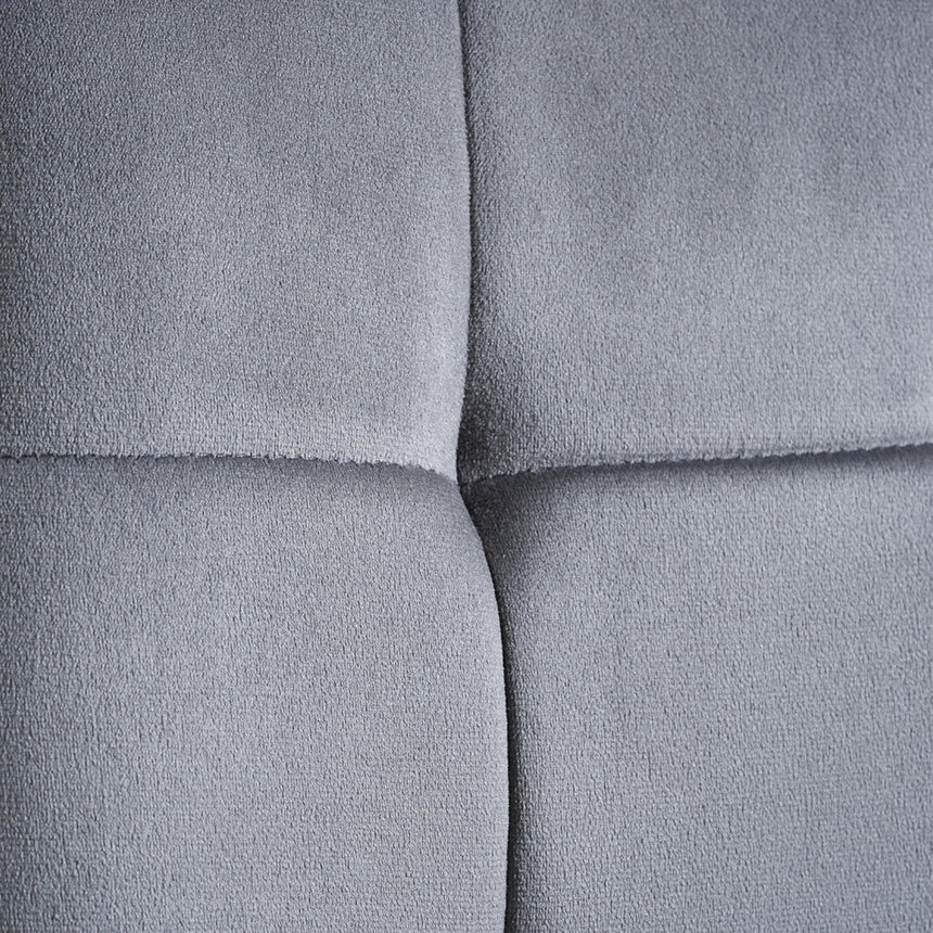 2 x Axel Grey Fabric Dining Chair-3