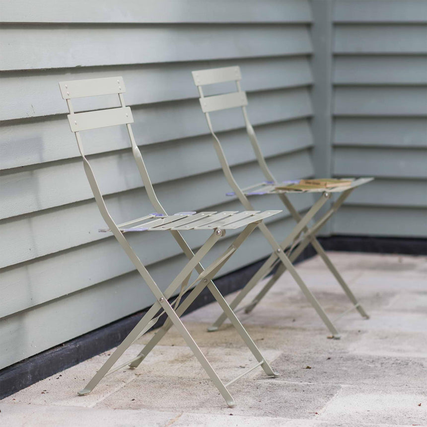 Rive Outdoor Droite Bistro Chairs Set of 2 Clay-3