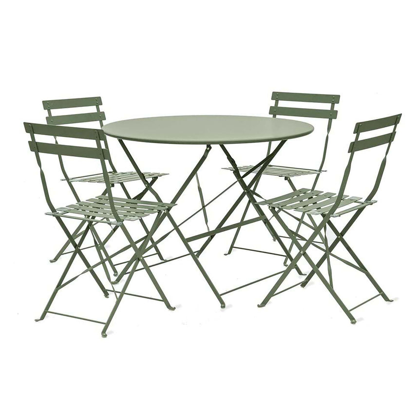 Rive Outdoor Droite Bistro Set Large Thistle Green-2