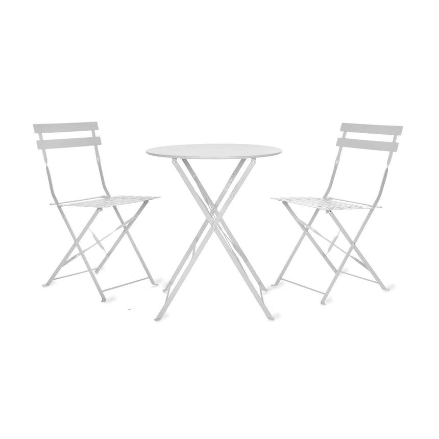 Rive Outdoor Droite Bistro Set Small Chalk-2