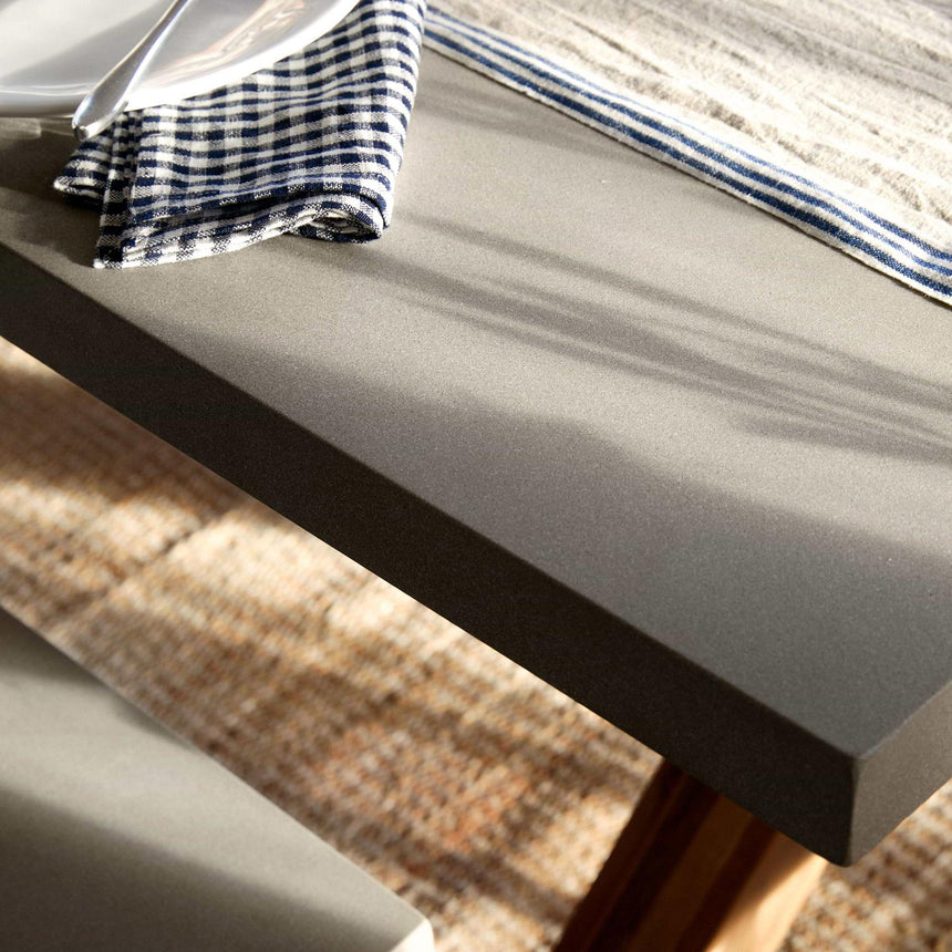 Burford Outdoor Table Small in Grey Faux Concreate-3