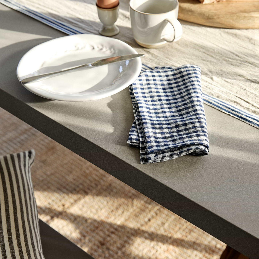 Burford Outdoor Table Small in Grey Faux Concreate-4