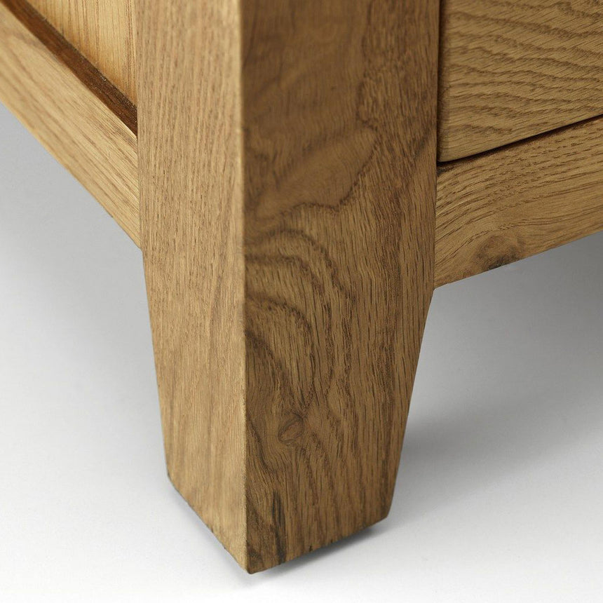 Marlborough Oak 3 Door Triple Wardrobe-3