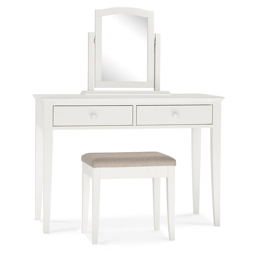 Bentley Designs Ashby White Pebble Grey Fabric Stool-4