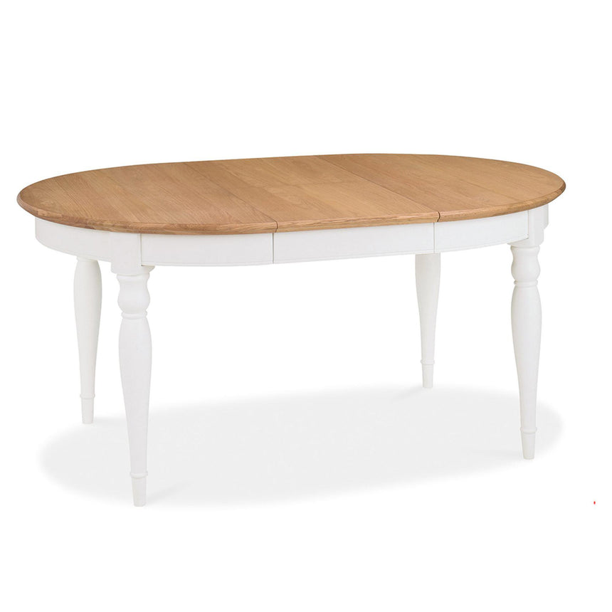 Bentley Designs Hampstead Two Tone 6 Seater Extending Dining Table-2