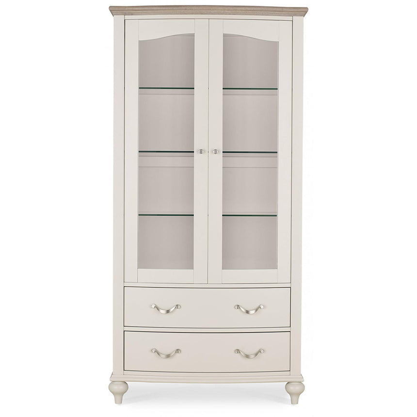 Bentley Designs Montreux Grey Washed Oak and Soft Grey Display Unit-4