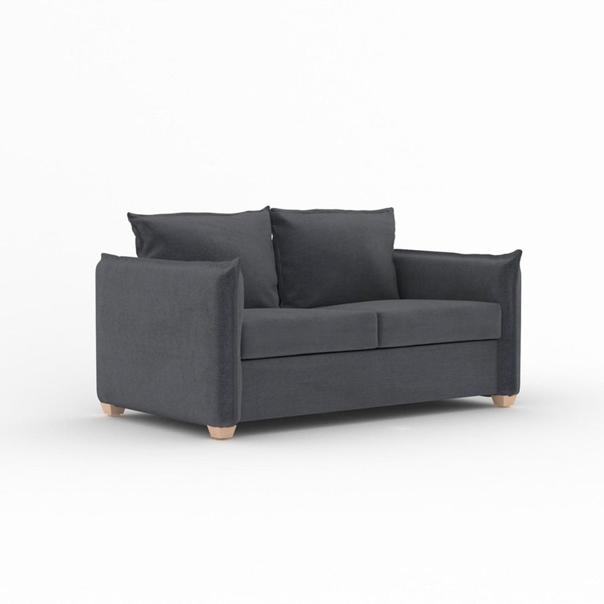 Oliver Sunningdale Granite Fabric 2 Seater Sofa Bed-4