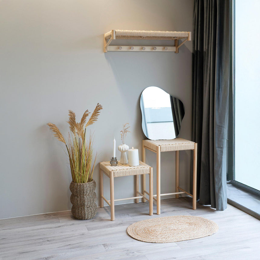 2 x Abano Natural Counter Chair-4