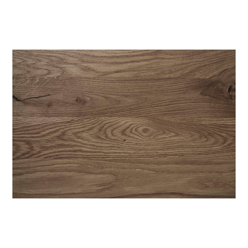 Lignano Smoked Oak Square Cafe Table-4