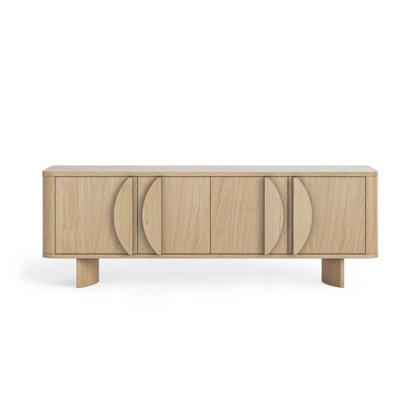 Cara Oak 145cm Storage TV Unit-2