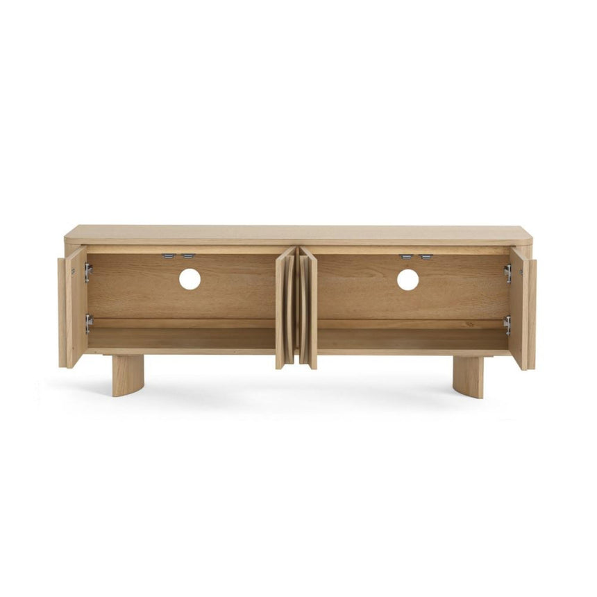 Cara Oak 145cm Storage TV Unit-3