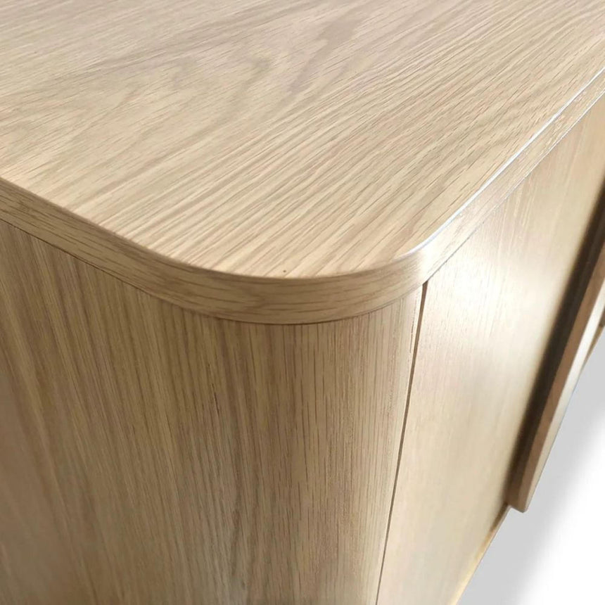 Cara Oak 180cm Large Storage TV Unit-6