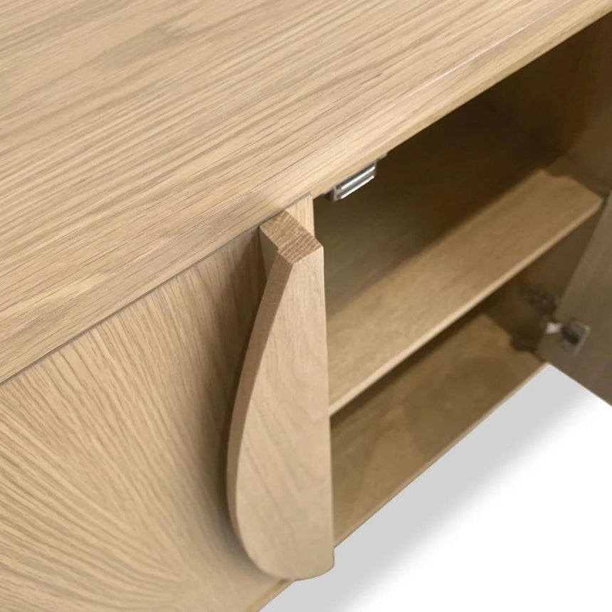 Cara Oak 4 Door Large Sideboard - 165cm-7