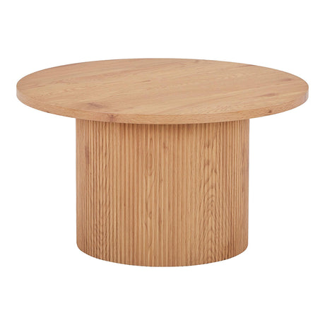 Boavista Natural Wood Round Coffee Table-2
