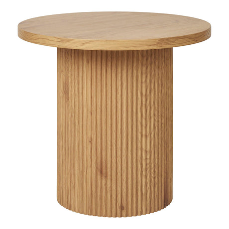Boavista Natural Wood Round Side Table-2