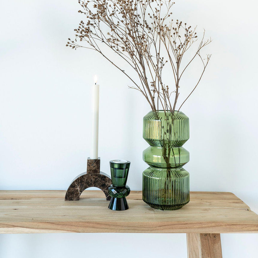 Girona Natural Teak Wood Console Table-2