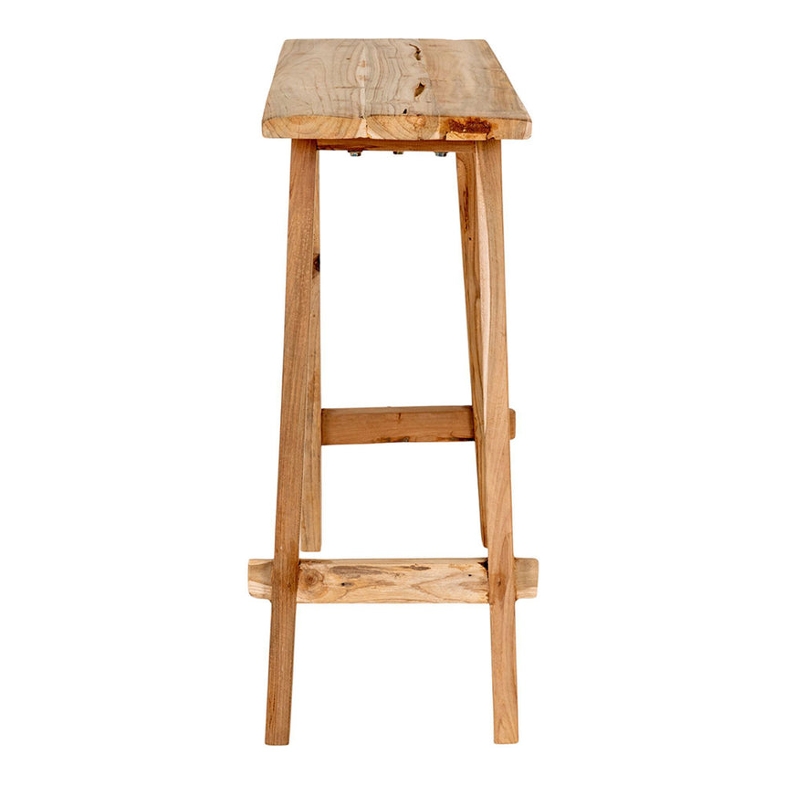 Girona Natural Teak Wood Console Table-5
