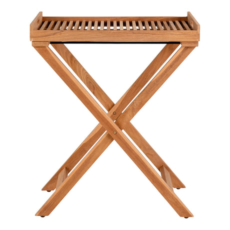Ronda Teak Wood Large Tray Table-2