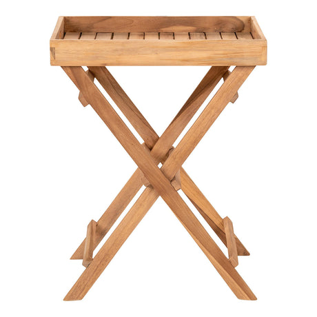 Ronda Teak Wood Small Tray Table-2