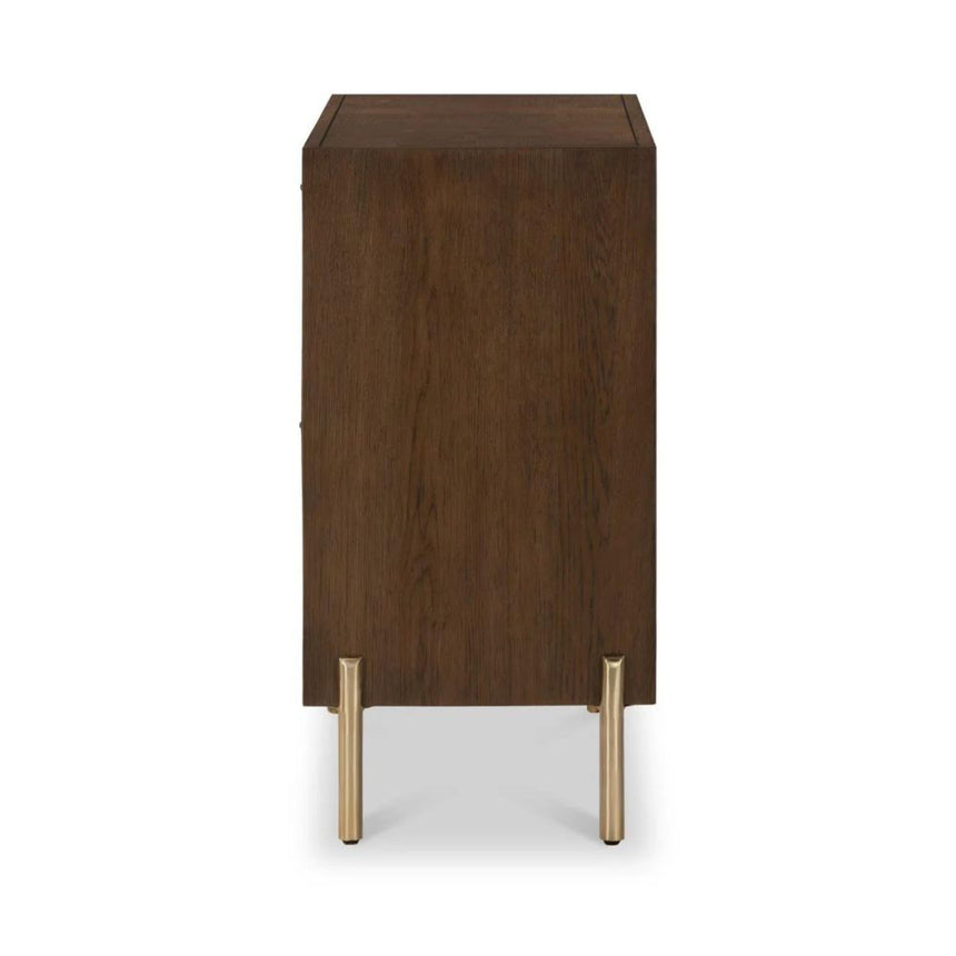 Gambit Dark Wood 2 Door Sideboard-4