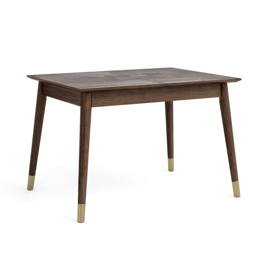 Gambit Dark Wood 4-6 Seater Extending Dining Table - 112cm-152cm-2